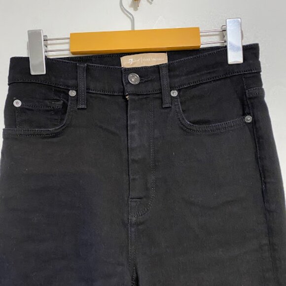 7 for all mankind Luxe Vintage Women's High-Waist Skinny Jeans Size 27 - Picture 4 of 9